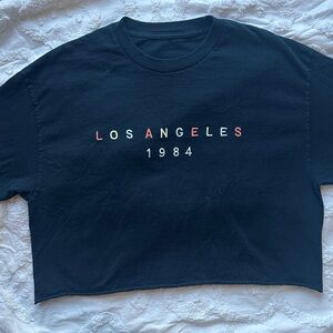 Black Los Angeles 1984 T-Shirt